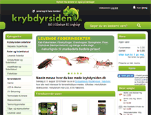 Tablet Screenshot of krybdyrsiden.dk